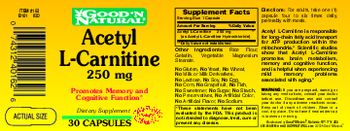 Good 'N Natural Acetyl L-Carnitine 250 mg - supplement