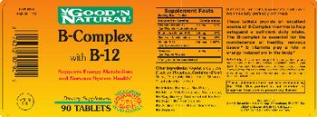 Good 'N Natural B-Complex With B-12 - supplement