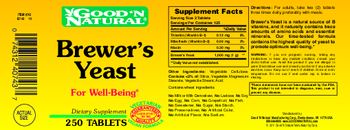Good 'N Natural Brewer's Yeast - supplement