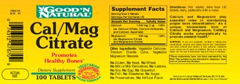 Good 'N Natural Cal/Mag Citrate - supplement