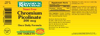 Good 'N Natural Chromium Picolinate 200 mcg - supplement