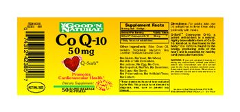 Good 'N Natural Co Q-10 50 mg - supplement