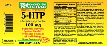Good 'N Natural Double Strength 5-HTP L-5-Hydroxytryptophan 100 mg - supplement