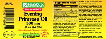 Good 'N Natural Evening Primrose Oil 500 mg 45 mg GLA (9%) - supplement
