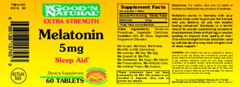 Good 'N Natural Extra Strength Melatonin 5 mg - supplement