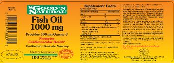 Good 'N Natural Fish Oil 1000 mg - supplement