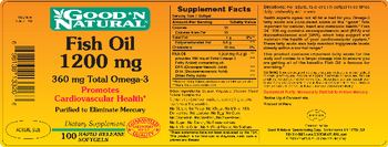Good 'N Natural Fish Oil 1200 mg - supplement