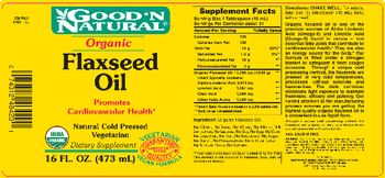 Good 'N Natural Flaxseed Oil - 