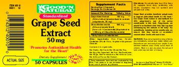 Good 'N Natural Grape Seed Extract 50 mg - supplement