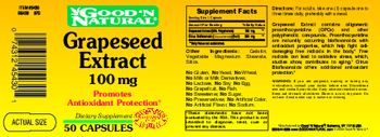 Good 'N Natural Grapeseed Extract 100 mg - supplement