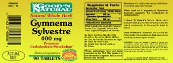 Good 'N Natural Gymnema Sylvestre 400 mg - supplement