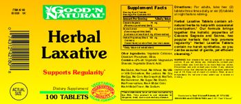 Good 'N Natural Herbal Laxative - supplement
