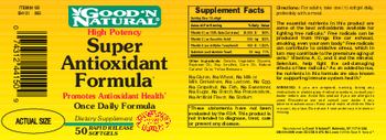 Good 'N Natural High Potency Super Antioxidant Formula - supplement