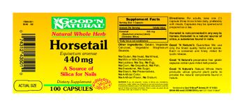 Good 'N Natural Horsetail 440 mg - supplement