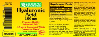 Good 'N Natural Hyaluronic Acid 100 mg - supplement