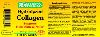 Good 'N Natural Hydrolyzed Collagen - supplement