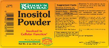 Good 'N Natural Inositol Powder - supplement