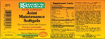 Good 'N Natural Joint Maintenance Softgels - supplement