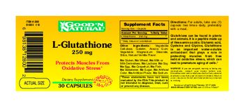 Good 'N Natural L-Glutathione 250 mg - supplement