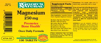 Good 'N Natural Magnesium 250 mg - supplement