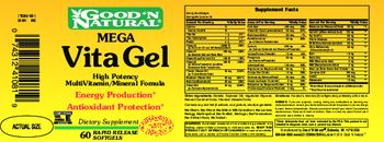 Good 'N Natural Mega Vita Gel High Potency MultiVitamin/Mineral Fomula - supplement