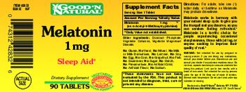 Good 'N Natural Melatonin 1 mg - supplement