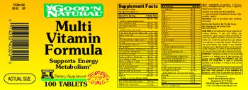 Good 'N Natural Multi Vitamin Formula - supplement