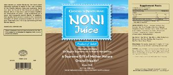 Good 'N Natural Noni Juice - vegetarianvegan liquid supplement