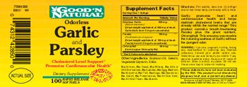 Good 'N Natural Odorless Garlic And Parsley - supplement