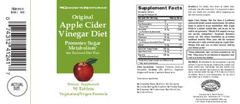 Good 'N Natural Original Apple Cider Vinegar Diet - supplement