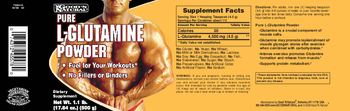 Good 'N Natural Pure L-Glutamine Powder - supplement