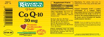 Good 'N Natural Q-Sorb Co Q-10 30 mg - supplement