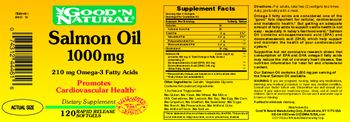 Good 'N Natural Salmon Oil 1000 mg - supplement