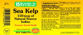 Good 'N Natural Sea Kelp - supplement