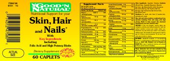 Good 'N Natural Skin, Hair & Nails - supplement