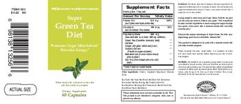 Good 'N Natural Super Green Tea Diet - supplement