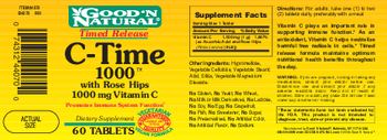 Good 'N Natural Timed Release C-Time 1000 With Rose Hips 1000 mg Vitamin C - supplement