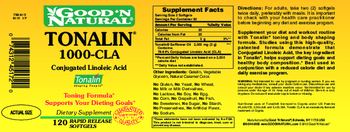 Good 'N Natural Tonalin 1000-CLA Conjugated Linoleic Acid - supplement