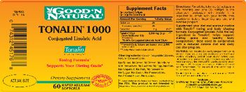 Good 'N Natural Tonalin 1000 Conjugated Linoleic Acid - supplement