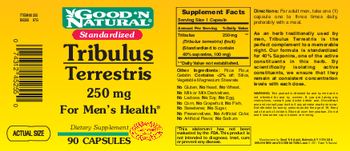 Good 'N Natural Tribulus Terrestris 250 mg - supplement