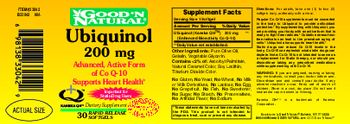 Good 'N Natural Ubiquinol 200 mg - supplement