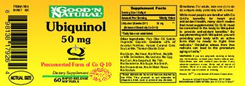 Good 'N Natural Ubiquinol 50 mg - supplement