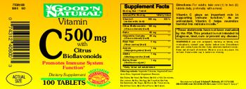 Good 'N Natural Vitamin C 500 mg With Citrus Bioflavonoids - supplement
