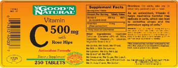 Good 'N Natural Vitamin C 500 mg With Rose Hips - supplement