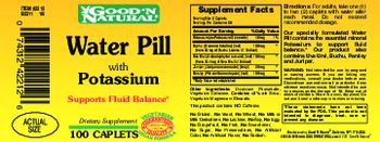 Good 'N Natural Water Pill With Potassium - supplement