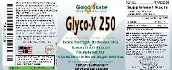 Good State Glyco-X 250 - supplement