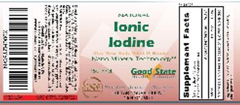 Good State Ionic Iodine 150 PPM - supplement