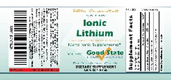 Good State Ionic Lithium 500 PPM - supplement