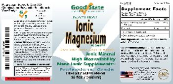 Good State Ionic Magnesium 40,000 PPM - supplement