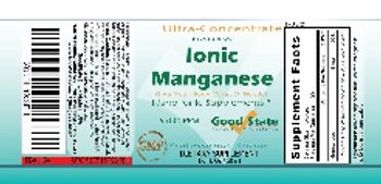 Good State Ionic Manganese 5,000 PPM - supplement